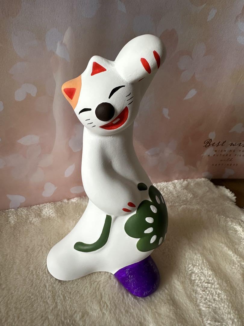 輪葉葉 招き猫 湯布院 お雛さま猫 輪葉葉 招き猫 湯布院 お雛さま猫 輪