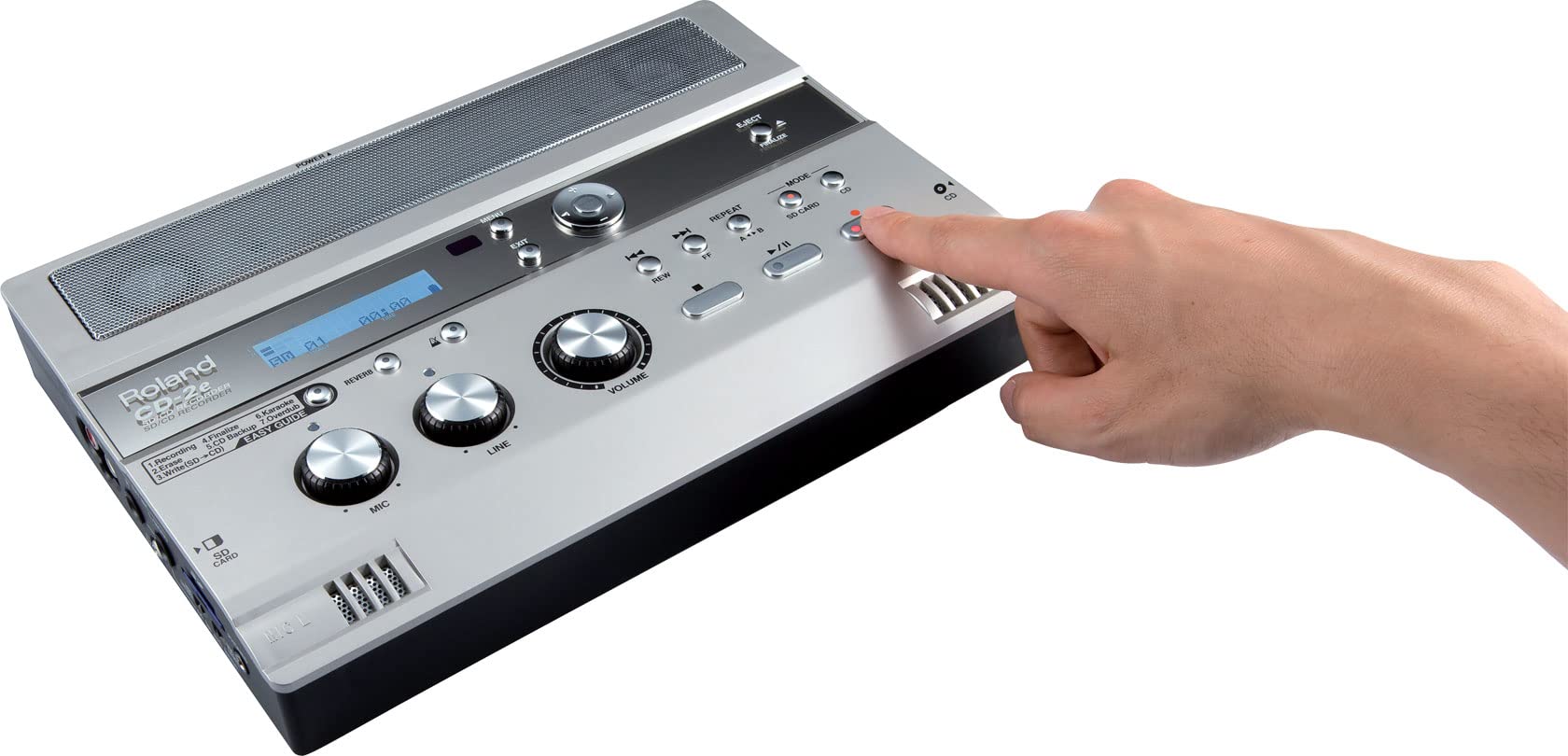 Amazon | Roland SD/CD Recorder CD-2E | ポータブルレコーダー | 楽器