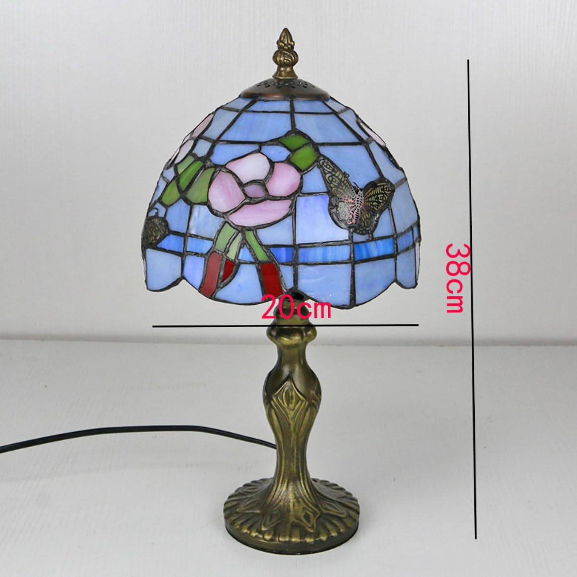 Amazon.co.jp: KY LEE テーブルランプ ステンドグラス ティファニー