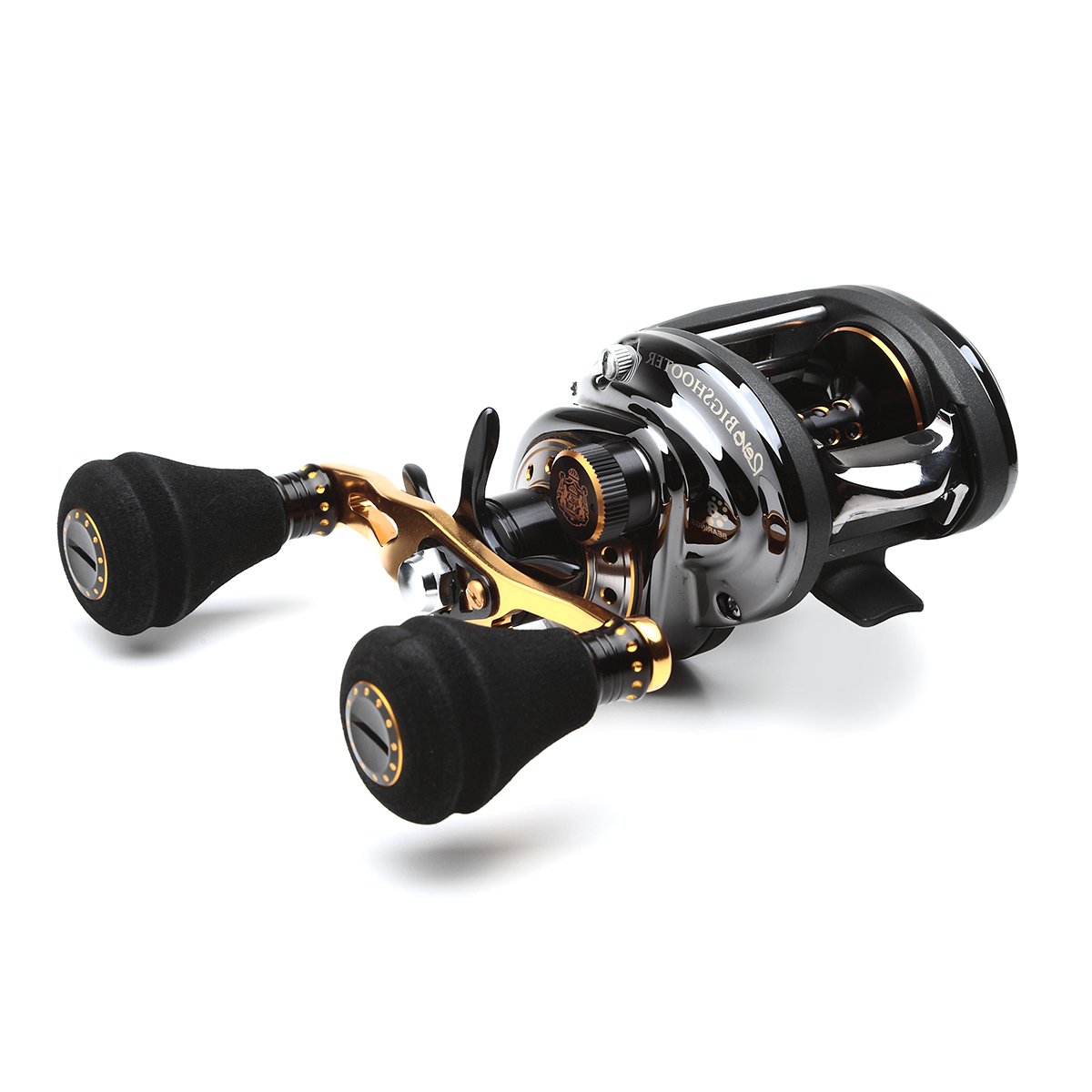 BIG SHOOTER コンパクト ベイトリール左巻き、美品 Amazon | アブ