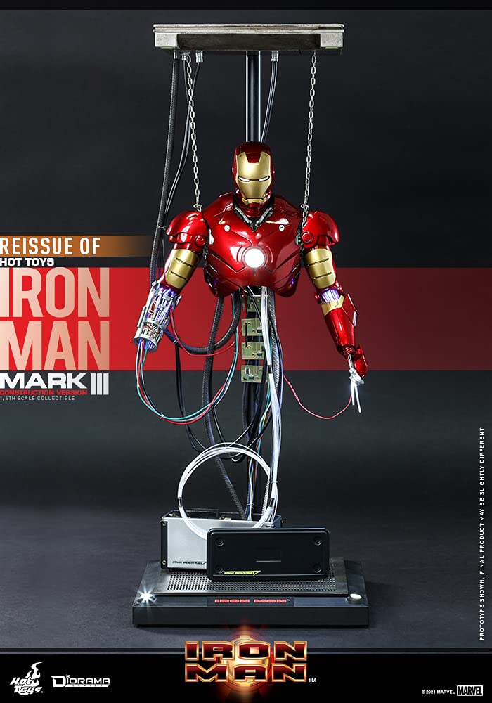 Amazon.co.jp: Hot Toys Movie Masterpiece Iron Man Mark 3 Tune Up