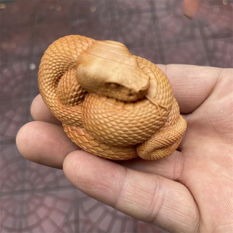 Amazon.co.jp: 蛇 置物 へび ヘビ 巳年 置物 縁起物 風水グッズ 風水