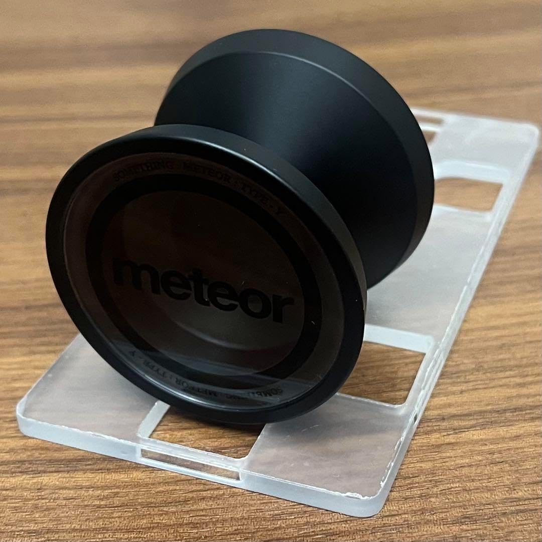 sOMEThING - Meteor Type-Y ヨーヨー ブラック(マット) 【公式通販】