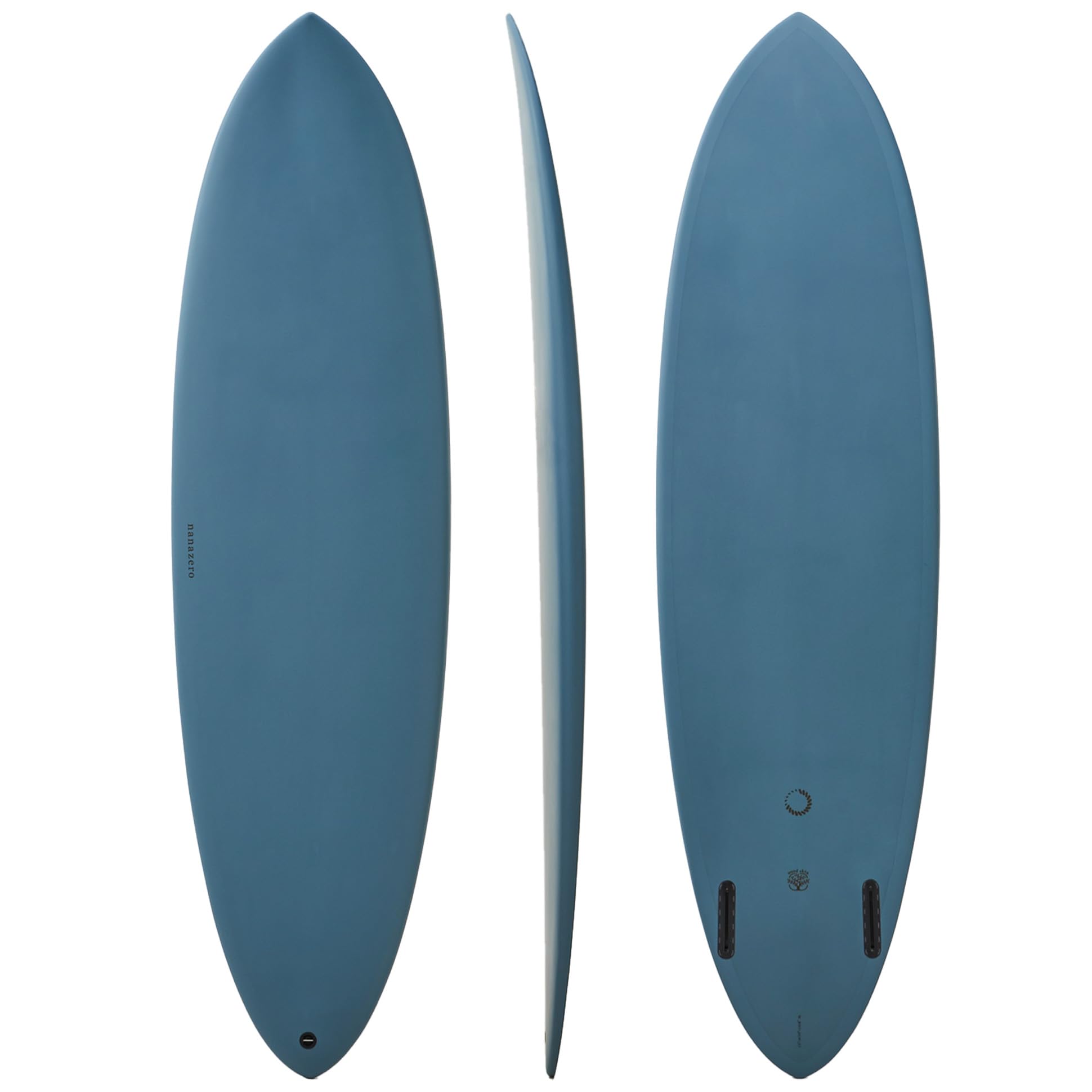 Amazon | nanazero WOOD SKIN サーフボード MID02 ツインピン 6'8