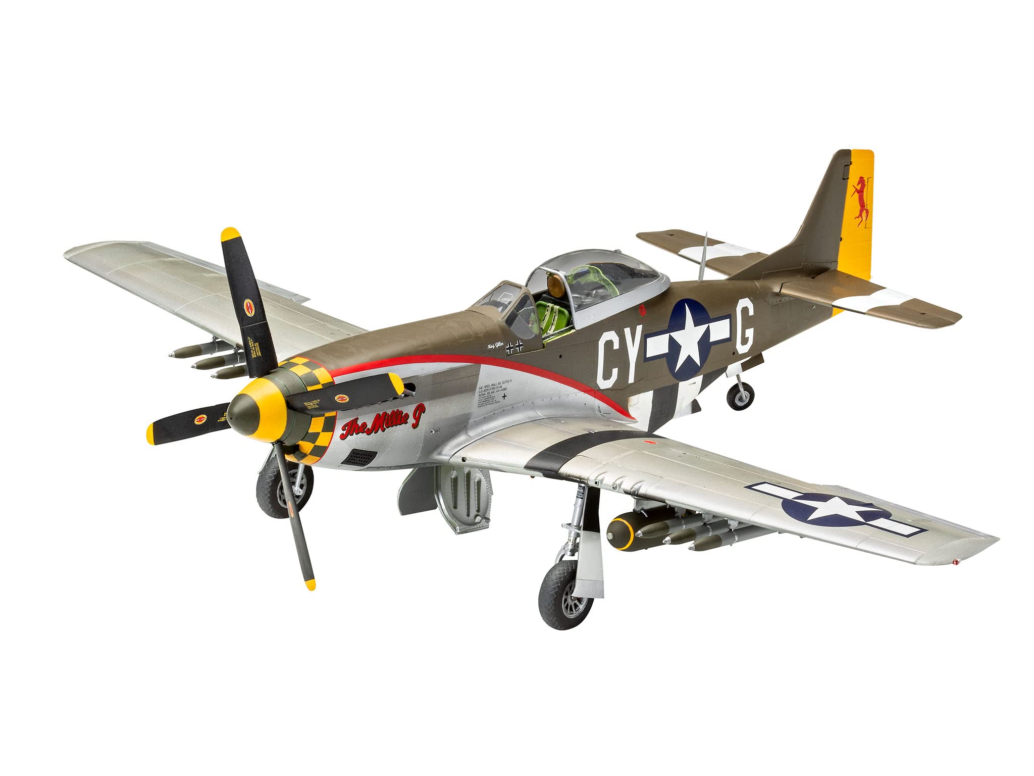 Amazon.com: Revell 03838 P-51D-15-NA Mustang Late Version 1:32