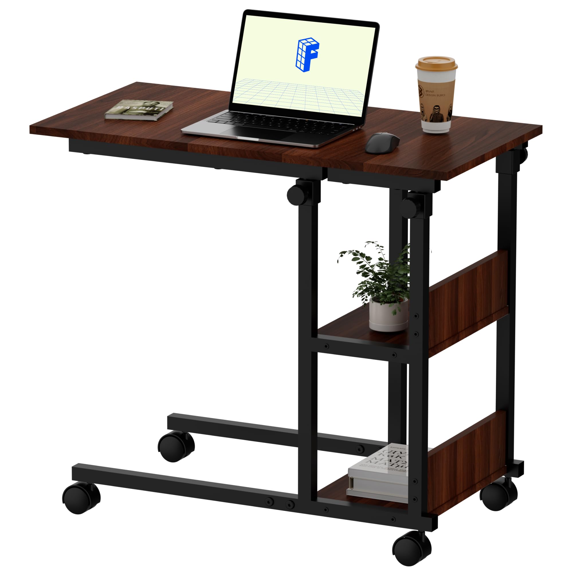 Amazon｜FLEXISPOT サイドテーブル H5 一人暮らし 高さ調節可能