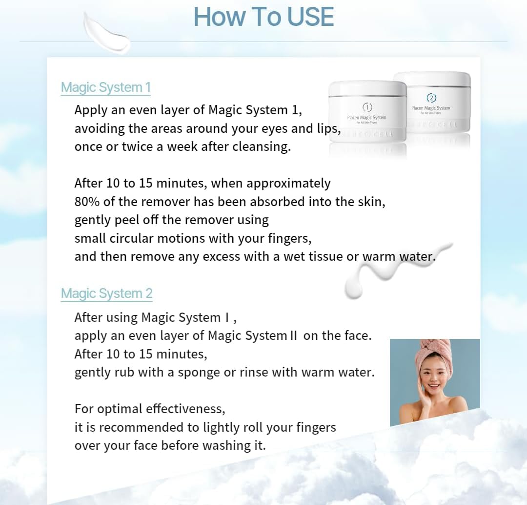 Amazon.co.jp: プラセンマジックシステム1剤・2剤[200ml ×2]、低刺激な