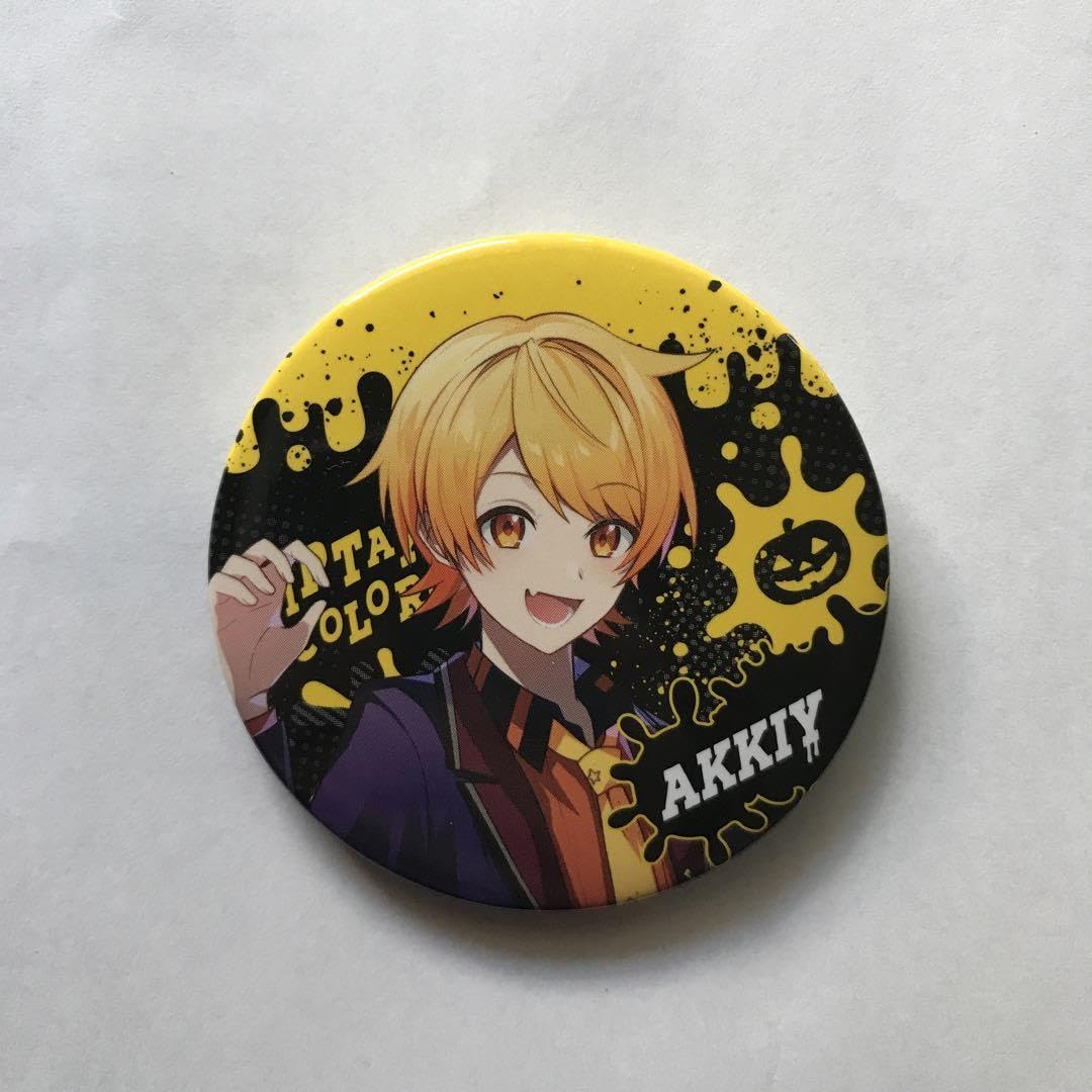 AMPTAKxCOLORS からつけあっきぃ 缶バッジ AMPTAKxCOLORS あっきぃ缶