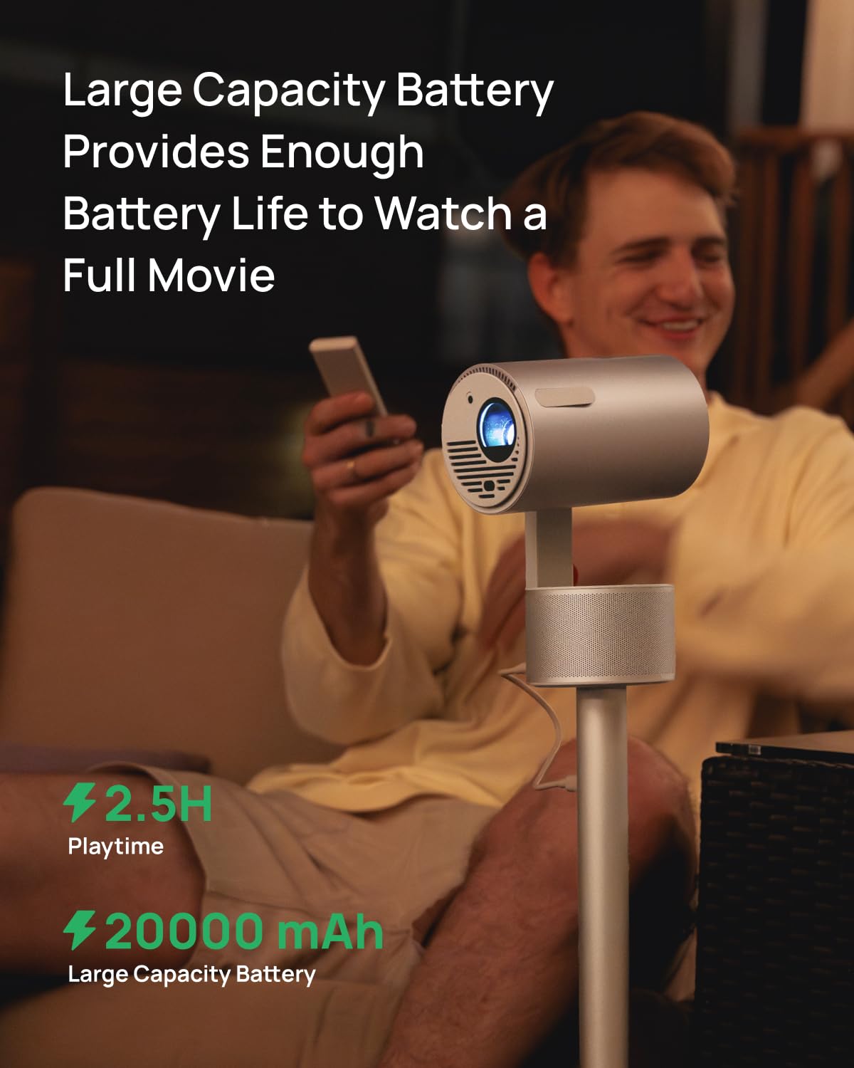 Amazon.com: XGIMI MoGo 3 Pro NEW Outdoor Projector with PowerBase