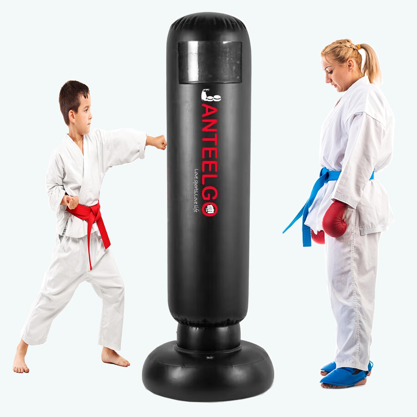 Amazon | サンドバッグ 自宅用 大人と子供用レディースエアー