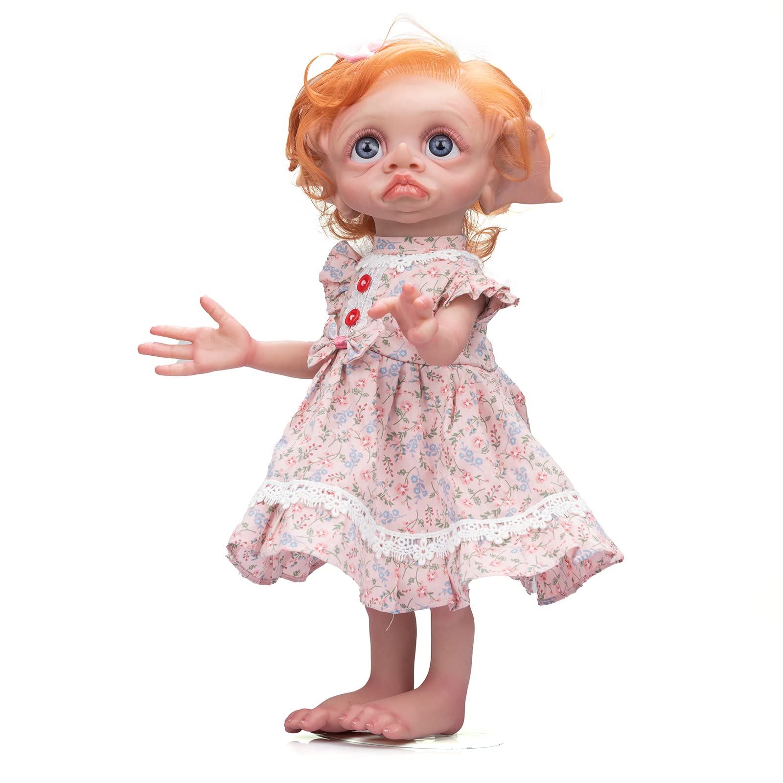 Amazon.com: Anano Reborn Elf Doll Silicone Body 17 Inch Realistic