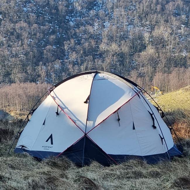 ノルテント ギャム6 アークティック テントポール 赤 1本 NORTENT