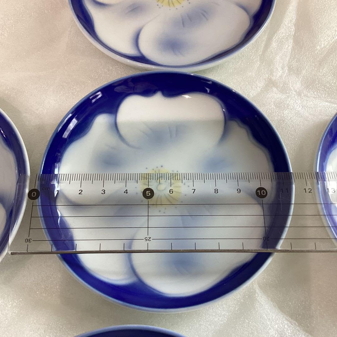 Amazon | 宮内庁御用達 深川製磁 スノーローズ小皿揃5枚組 | ノー