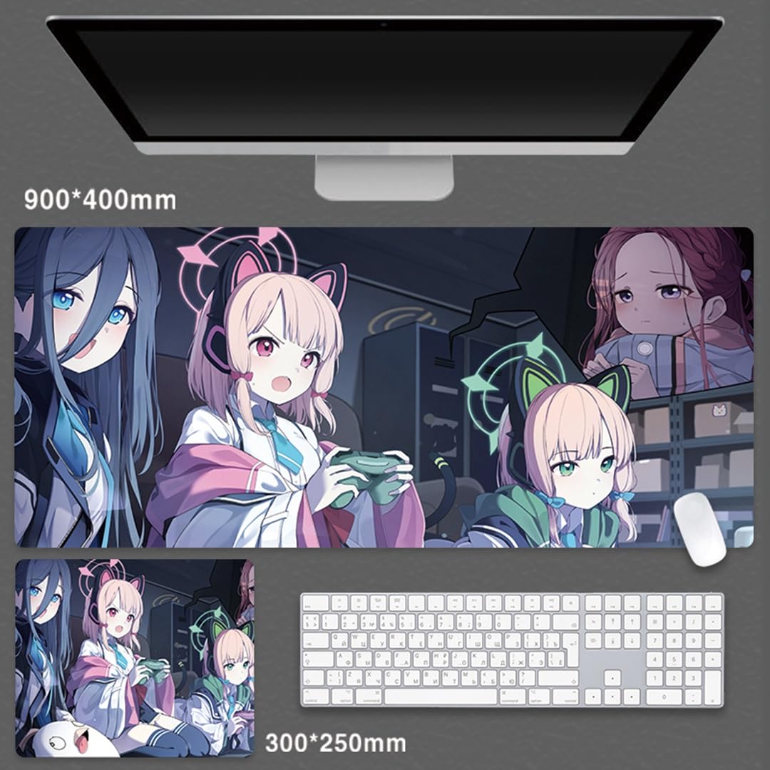 Amazon.co.jp: デスクマット ブルーアーカイブ デスクパット マウス