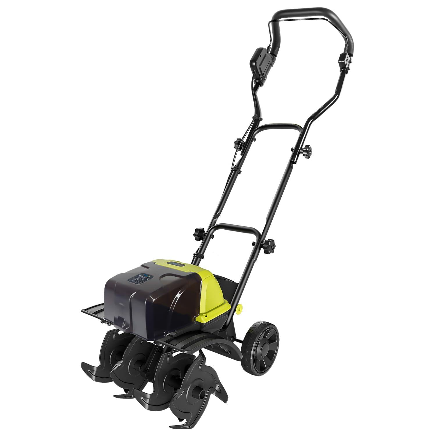 Amazon | Mrupoo 充電式耕運機 36V ミニ耕運機 家庭用 コードレス 小型