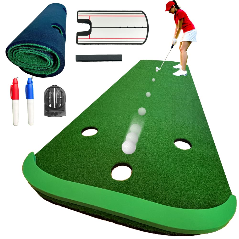 MARK & LONA ゴルフ パターマット&ゴルフボール MARK&LONA マーク