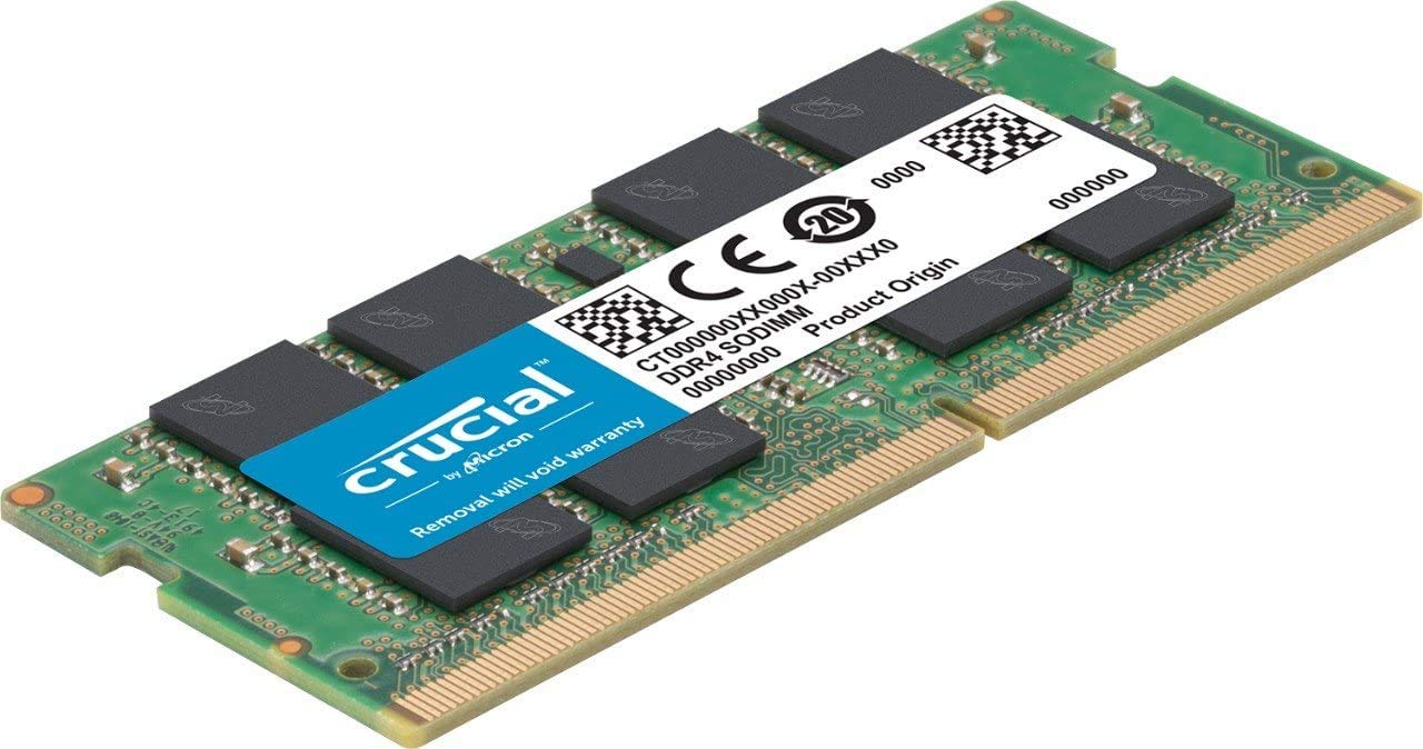 Crucial Memory Bundle with 32GB (2x16GB) DDR4 PC4-21300 2666MHz DR