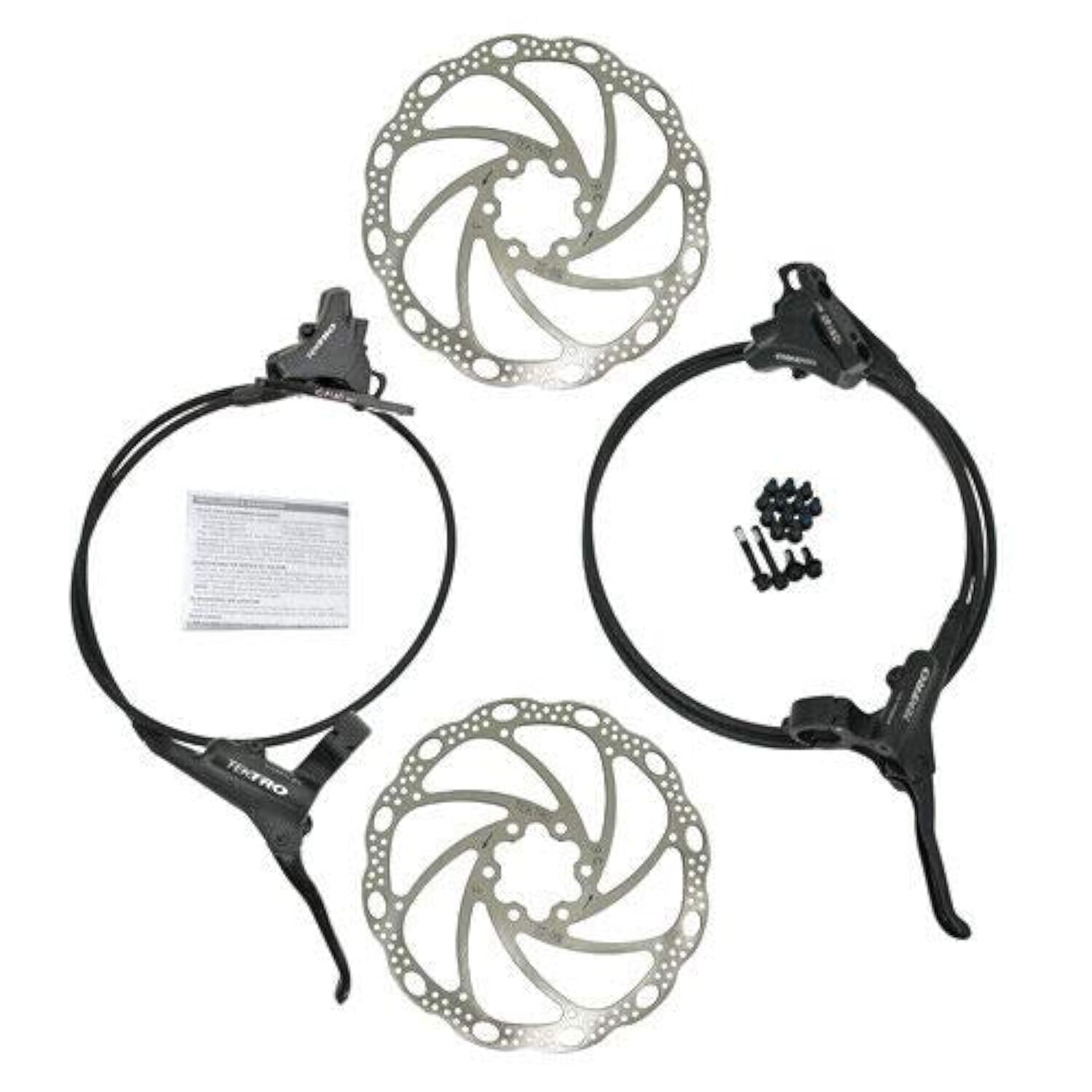 Amazon | TEKTRO HD-R510 Flat Mount Hydraulic Disc Brake Set Dual