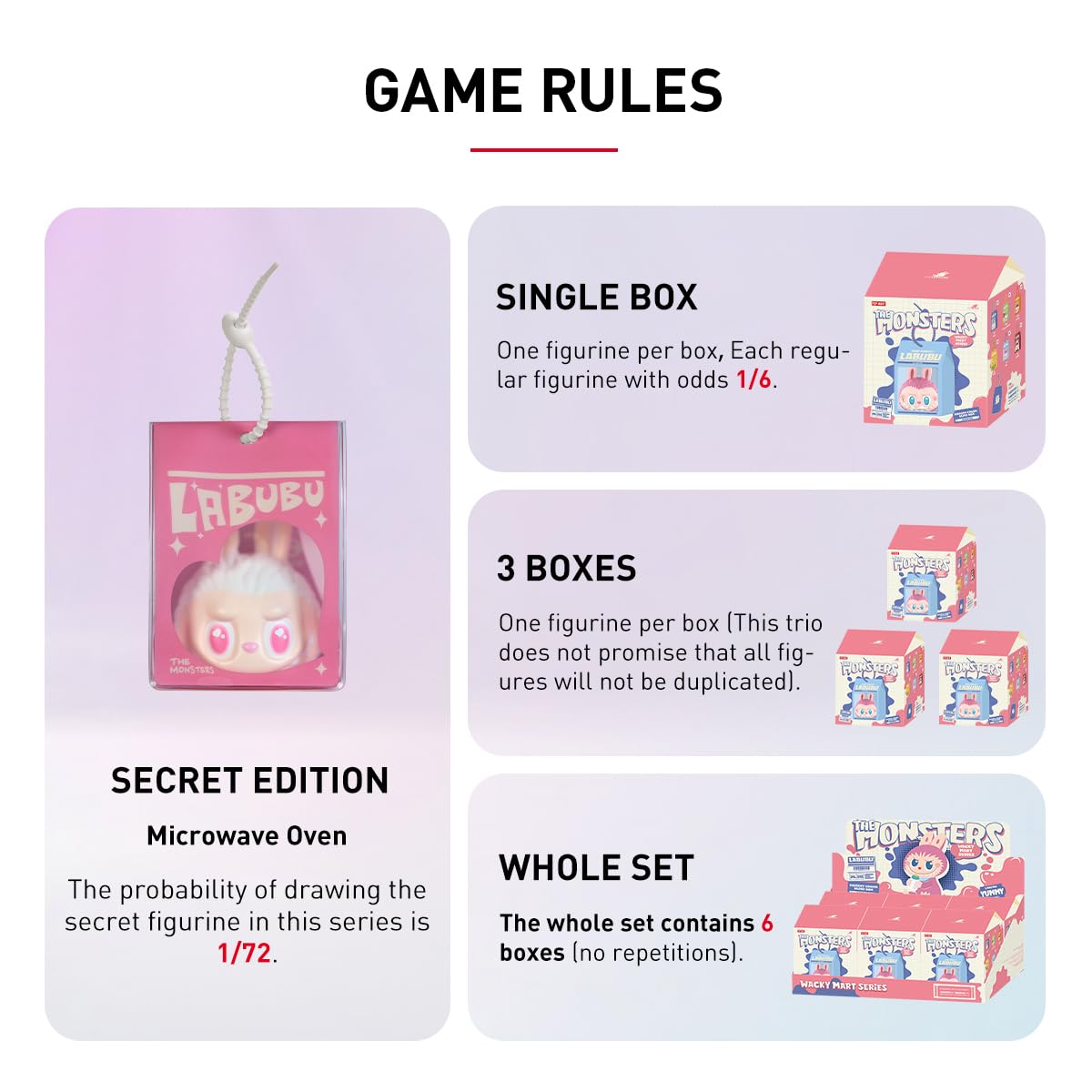 Amazon | POP MART THE MONSTERS Wacky Mart シリーズ ぷにぷに