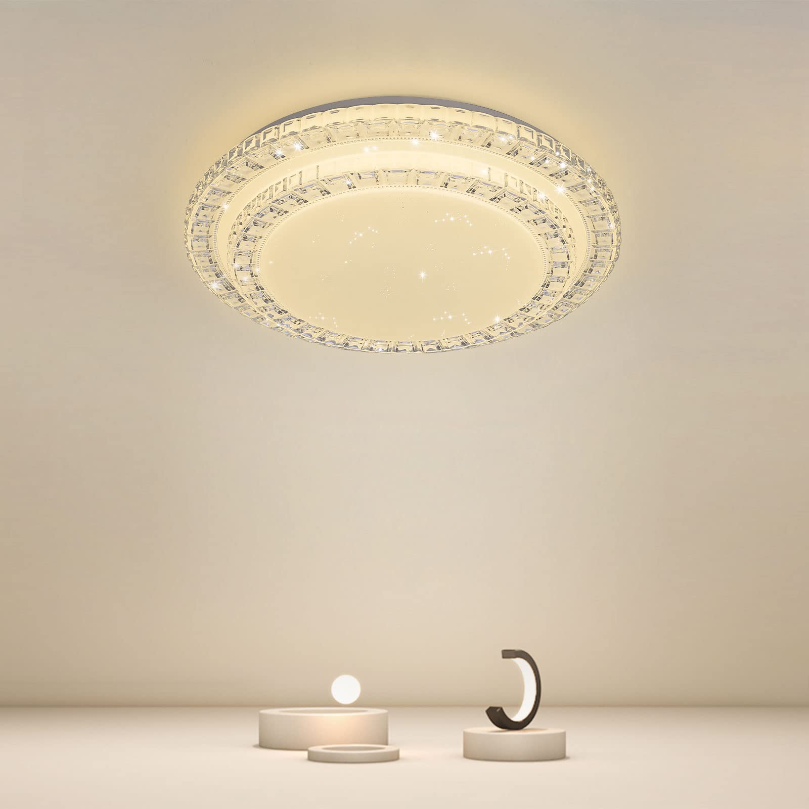 Amazon.co.jp : YOULIN LED シーリングライト 星空効果 10畳-12畳 調光