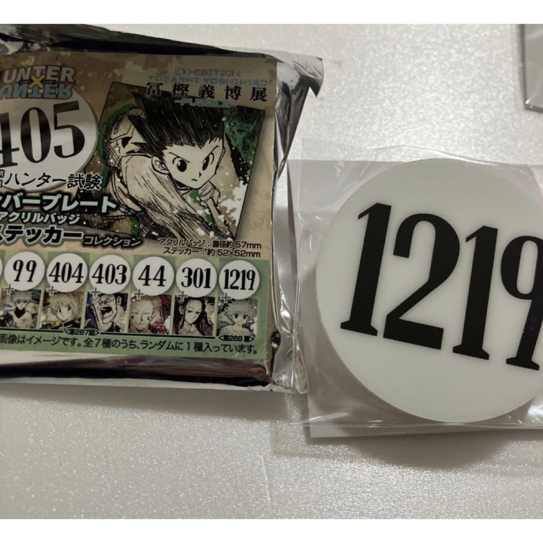 Amazon.co.jp: 冨樫義博展 HUNTER × HUNTER ナンバープレート キルア