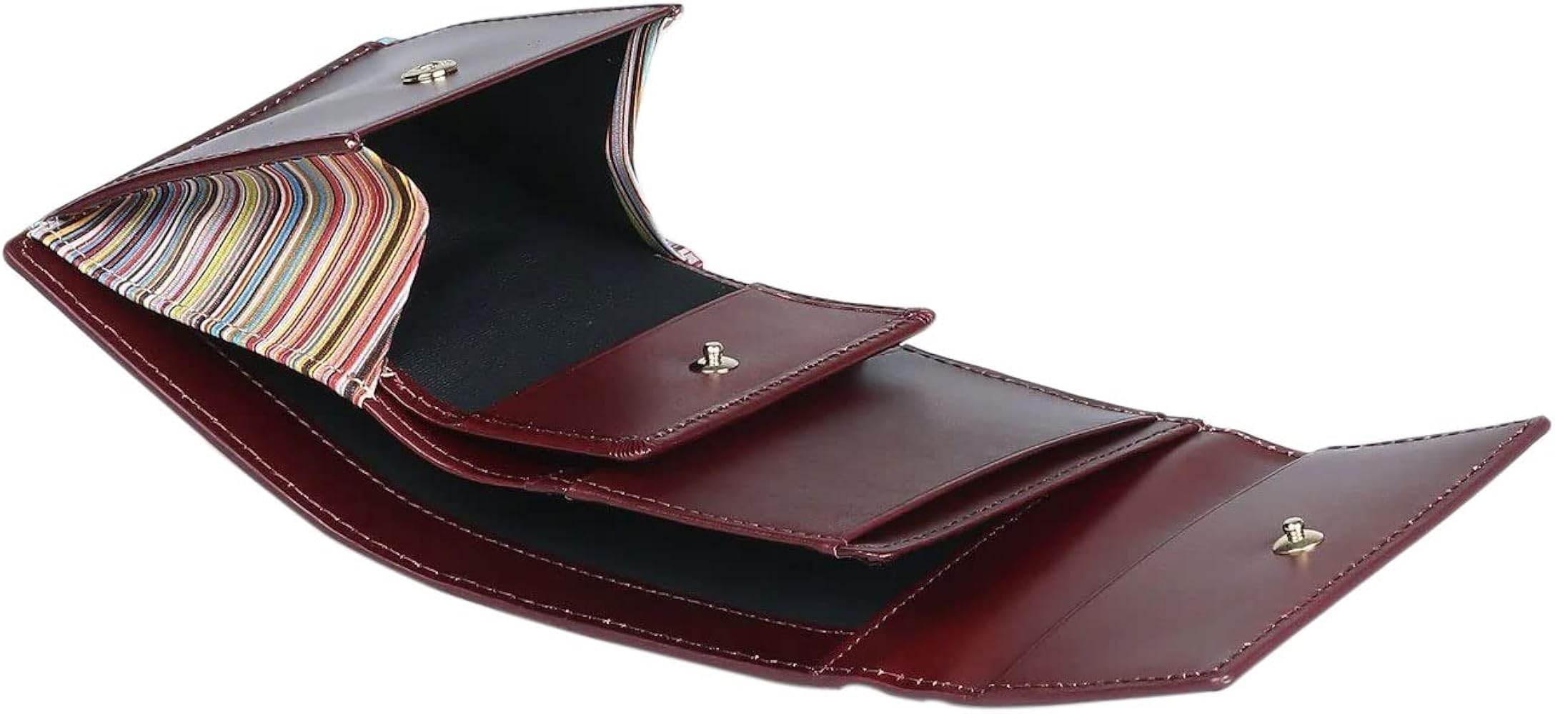 Amazon | [ポールスミス] 名入れ可 レザーリュクスシャイン 3つ折り