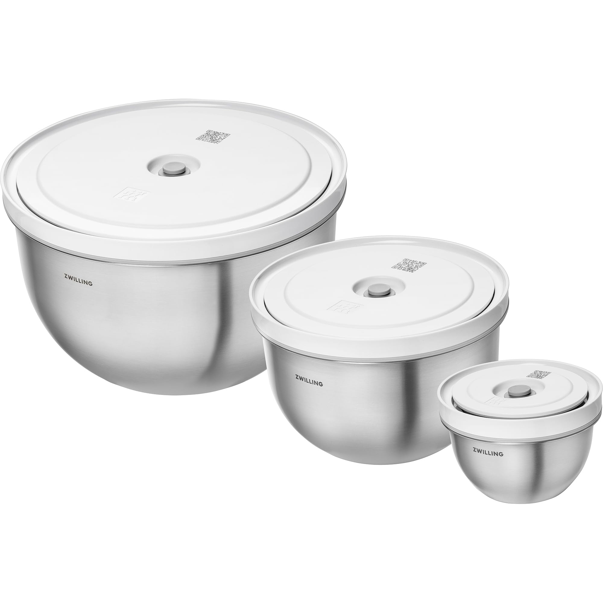 Amazon.com: ZWILLING Fresh & Save BOWLS 3-pc Stainless Steel