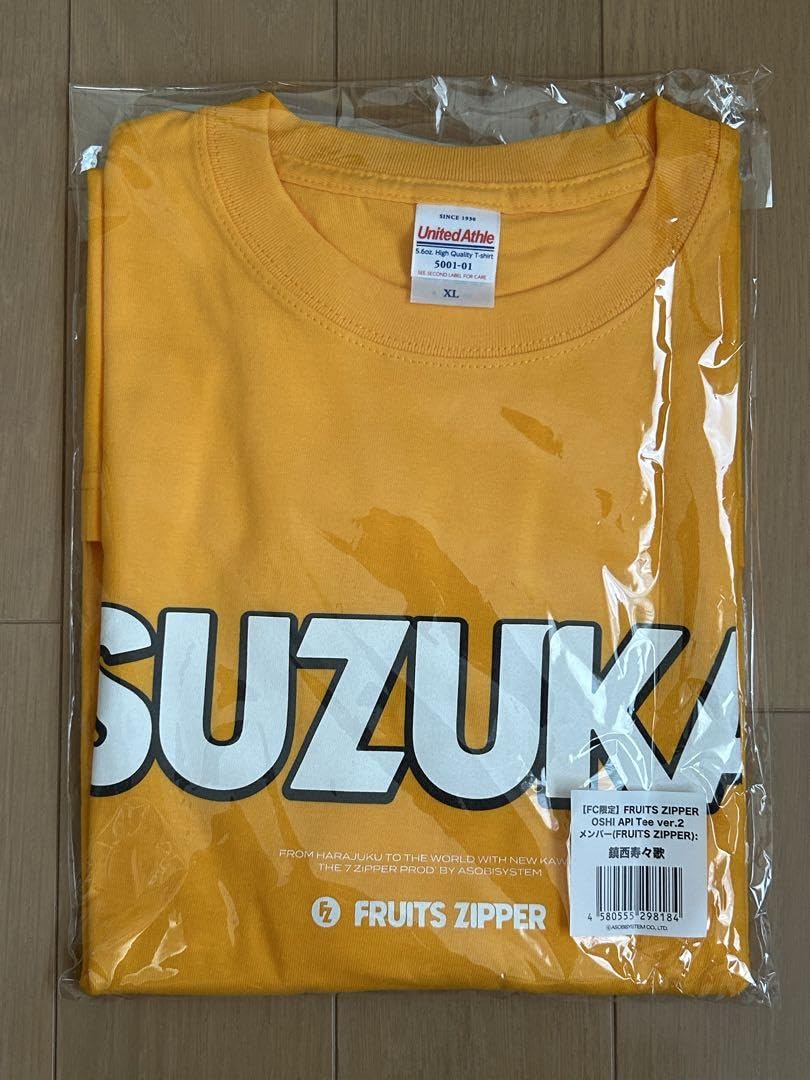 FRUITS ZIPPER 定番Tシャツ ホワイト XL フルーツジッパー FRUITS