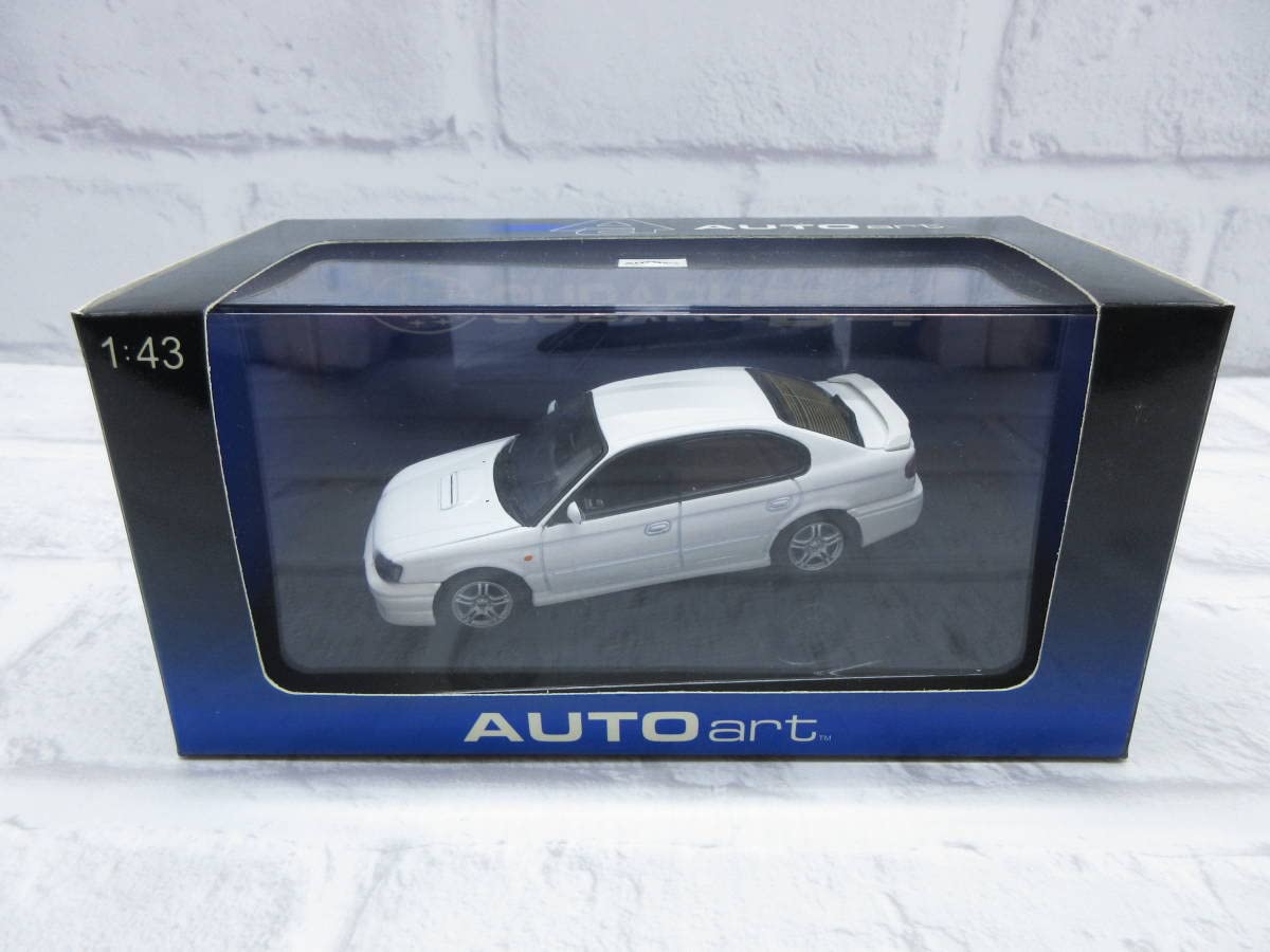 Amazon | ミニカー 1/43 オートアート スバル レガシィ B4 ホワイト