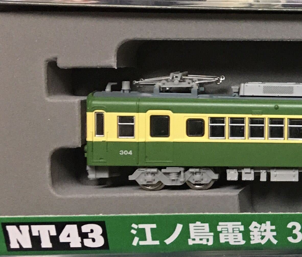 Nゲージ 江ノ島電鉄300形 304F 1灯型 M車(MODEMO) Nゲージ 江ノ島電鉄
