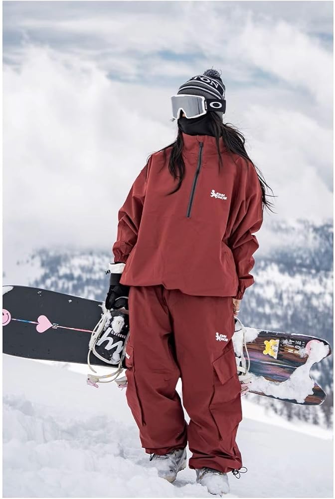 Amazon.co.jp: [COSPLEE] スキーウェア 上下セット アメリカンスタイル