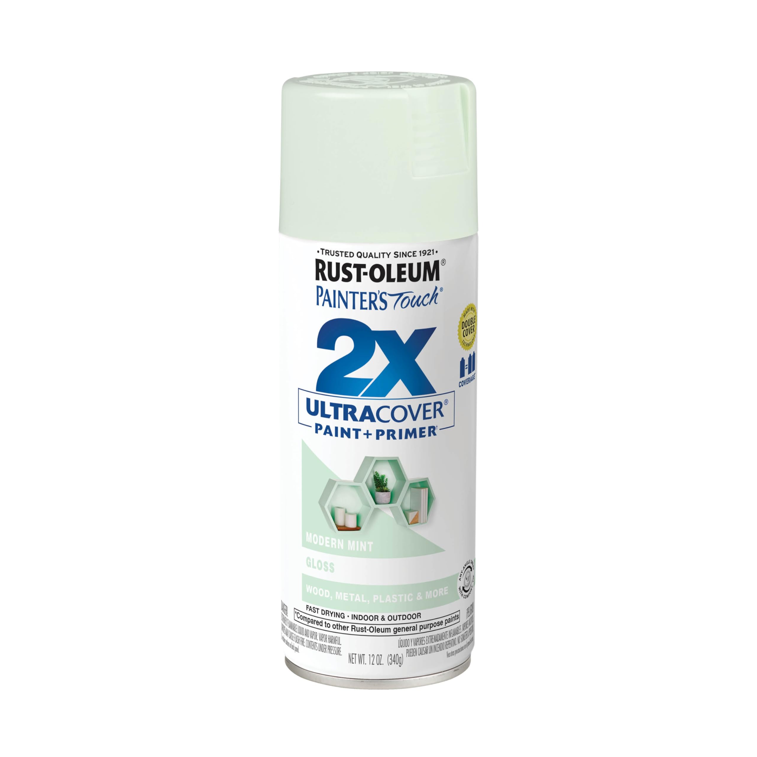 Rust-Oleum 329200 Painter's Touch 2X Ultra Cover Spray Paint, 12