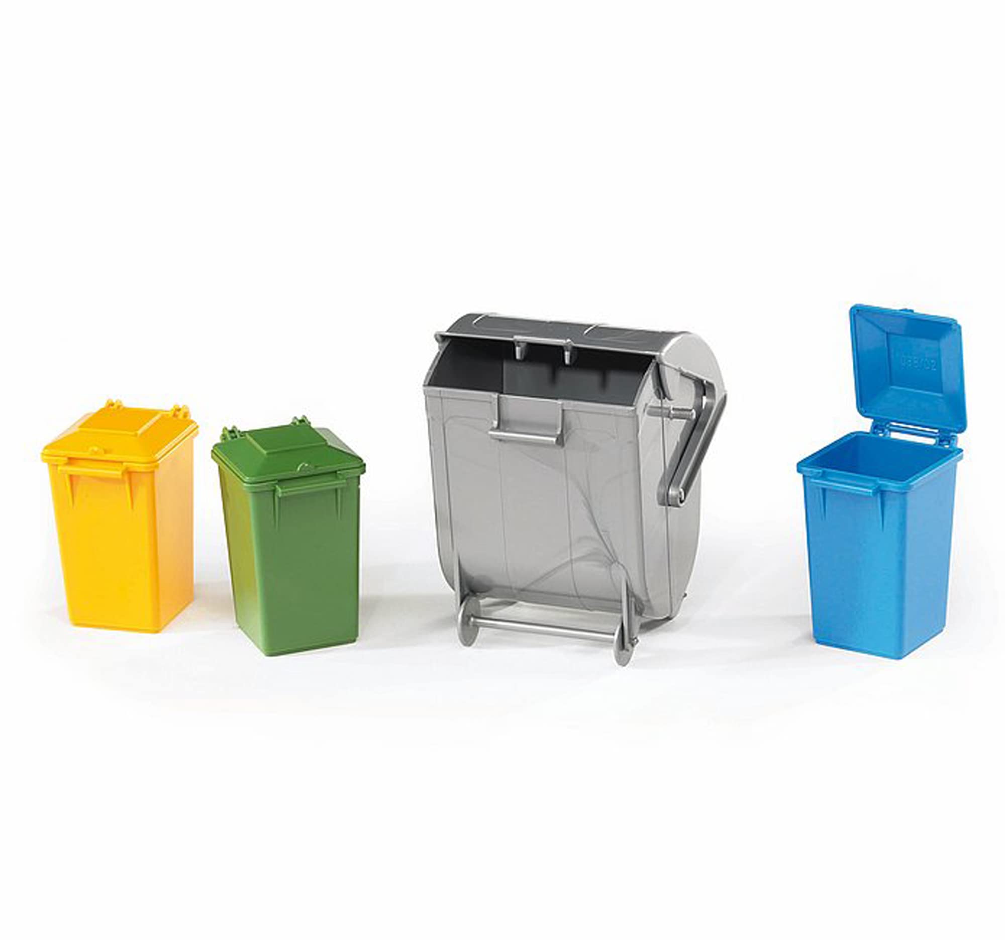 Amazon.com: Bruder 02607 Accessories Garbage Can Set 3 Small/1