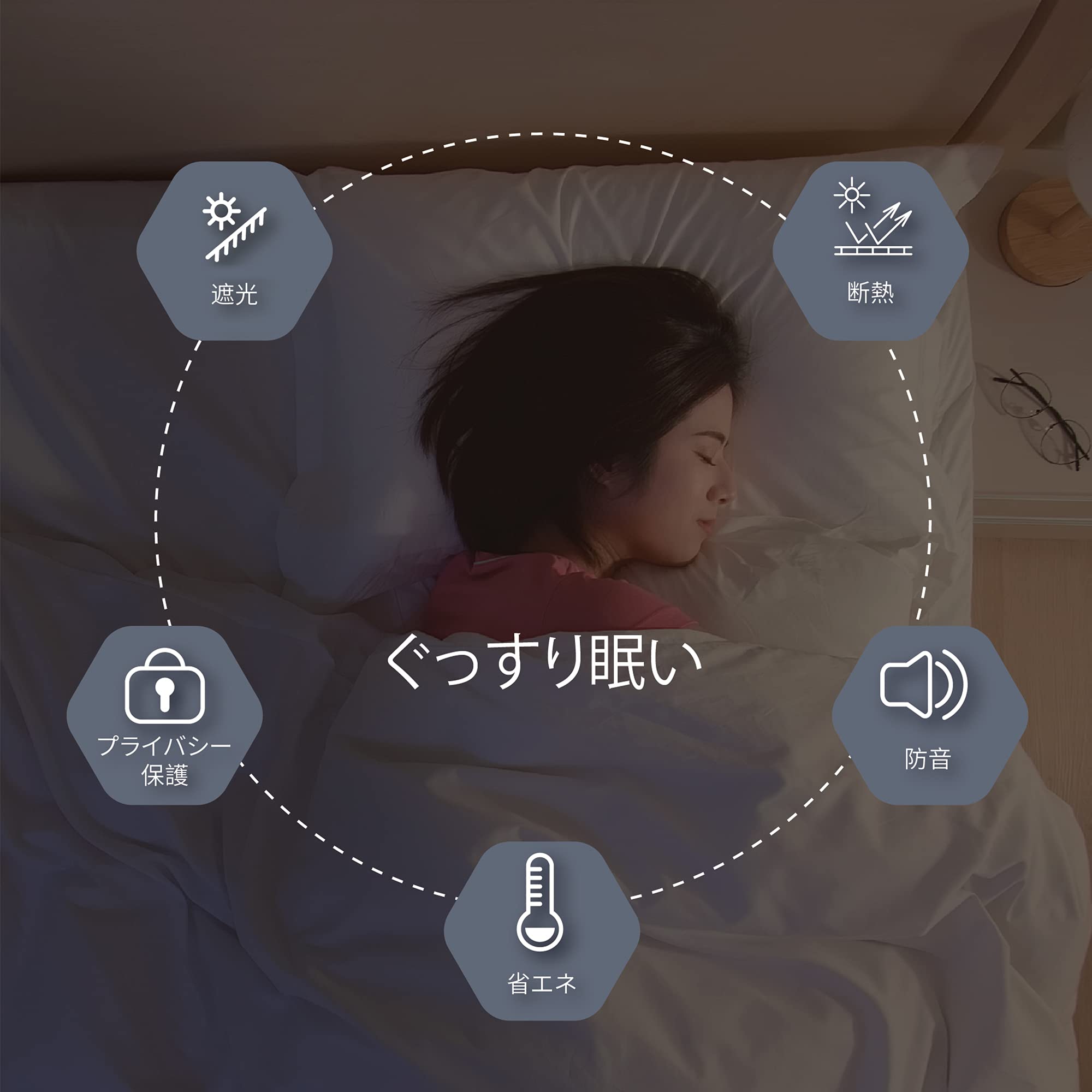 Amazon｜Deconovo 遮光カーテン ドレープカーテン 無地 幅180cm丈200cm