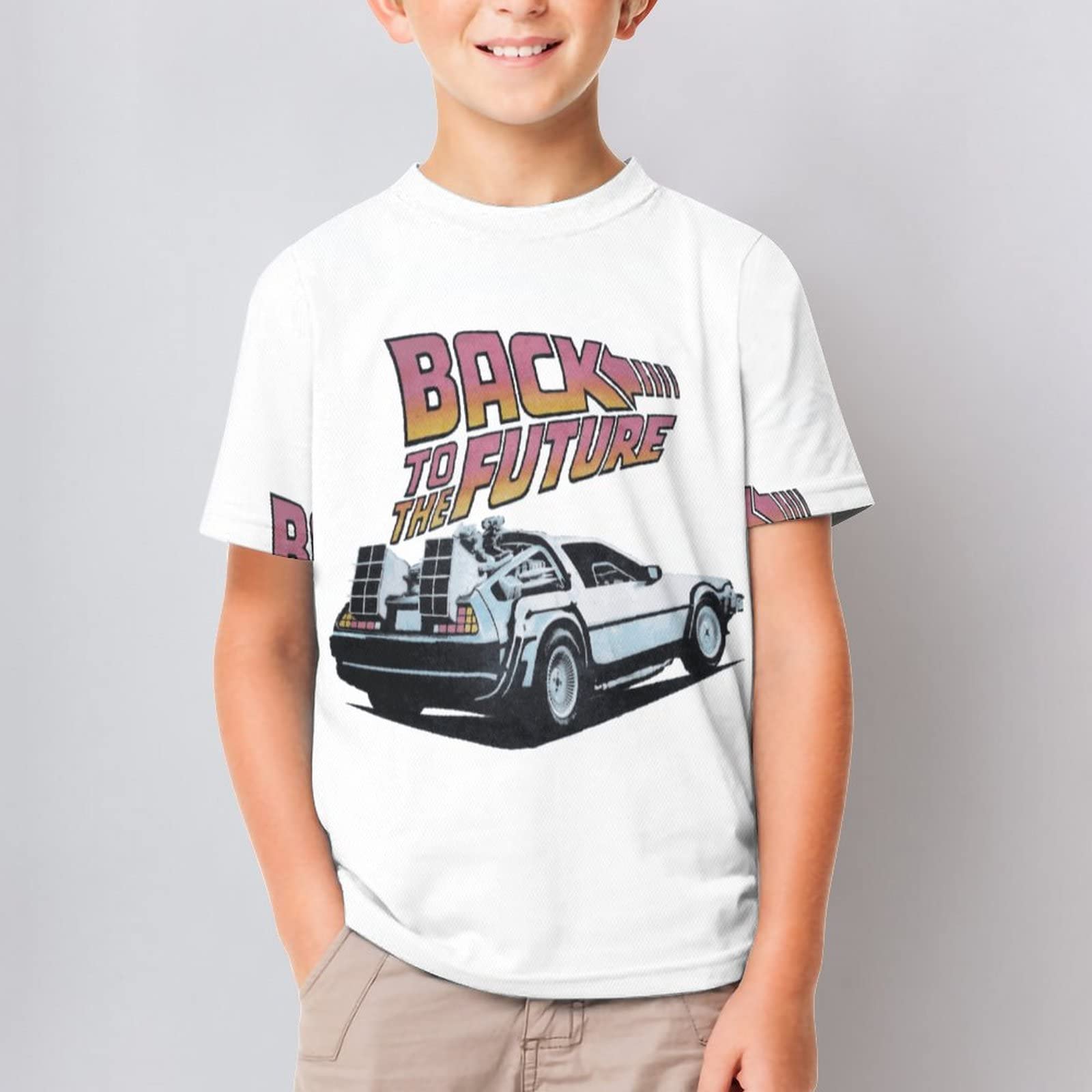 Amazon.co.jp: Tシャツ キッズ バックトゥザフューチャー 半袖 夏服