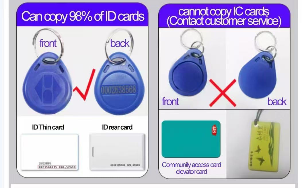 Amazon.com: 125khz RFID Reader Writer,Handheld RFID Copier,RFID