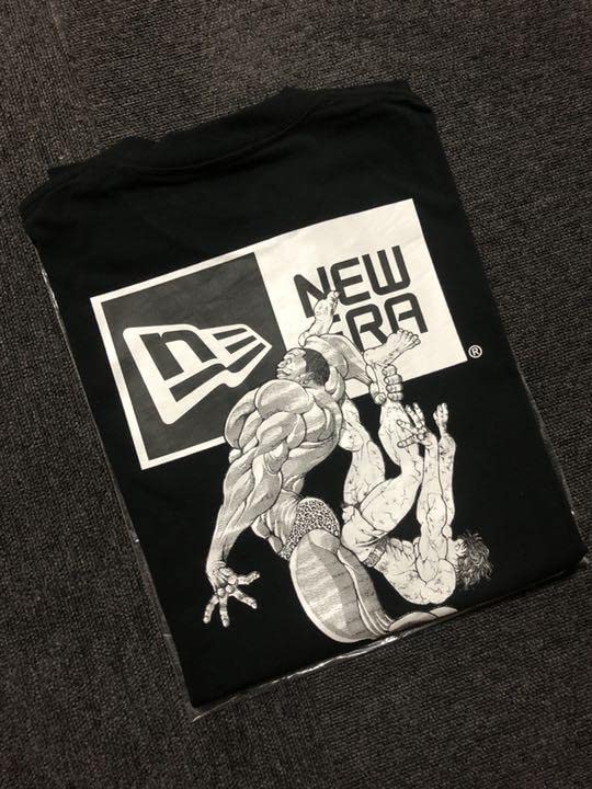 Amazon.co.jp: NEW ERA グラップラー刃牙 VSビスケットオリバ 限定T