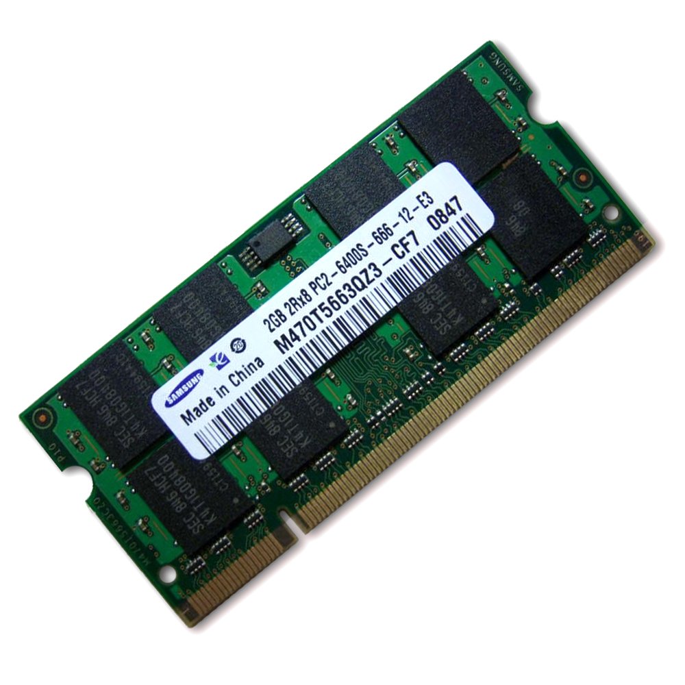 Samsung M470T5663QZ3-CF7 2GB DDR2 Laptop RAM Memory at Amazon.com
