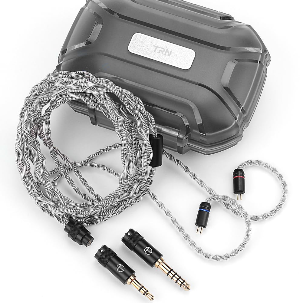 Amazon | TRN SeaSerpent リケーブル 2Pin イヤホンケーブル 3.5 4.4