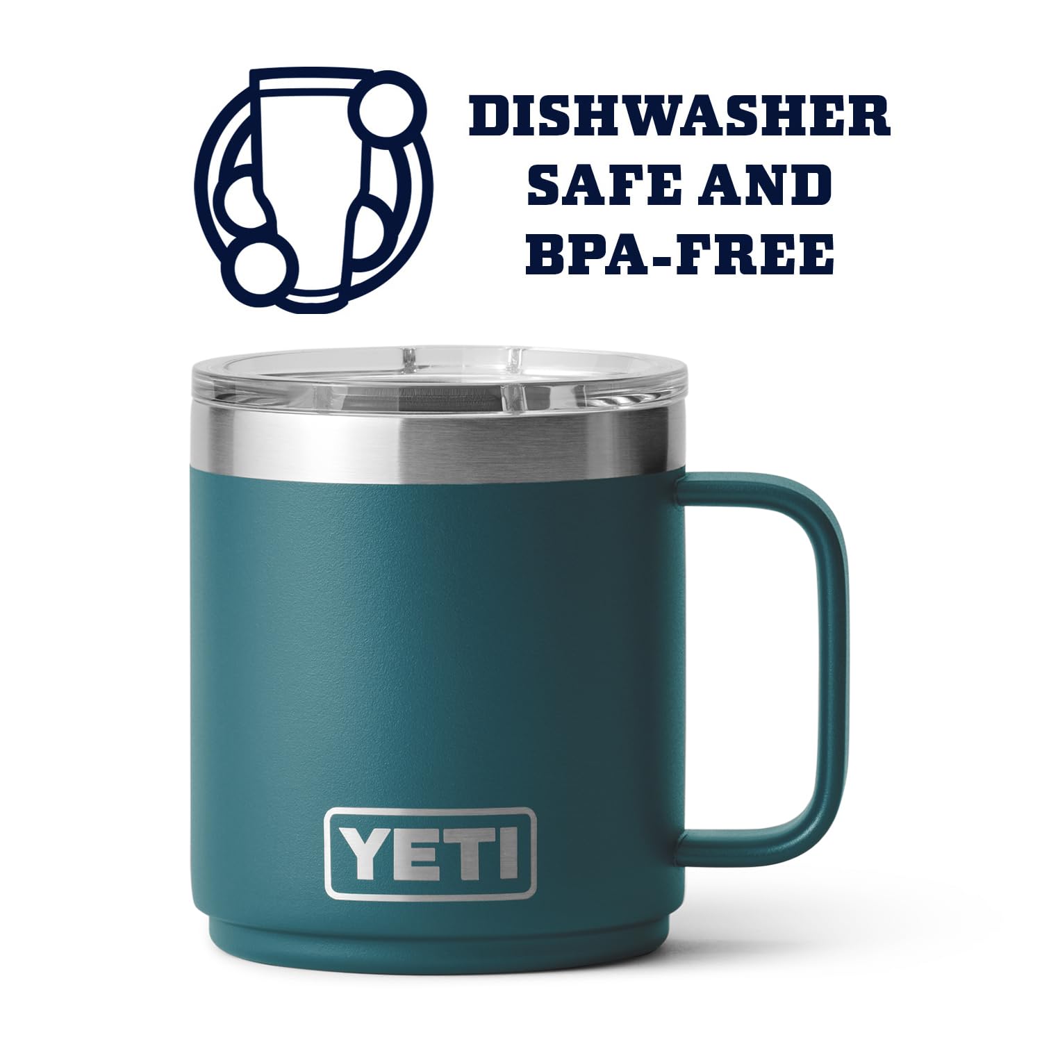 Amazon.co.jp: YETI Rambler 10 oz Stackable Mug, Vacuum Insulated