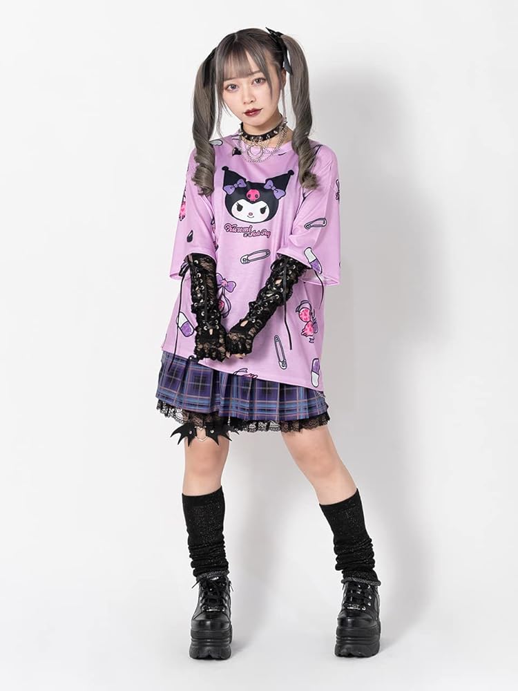 サンリオクロミ耳付リュックバッグゴスロリィタパンク量産型地雷夢かわ