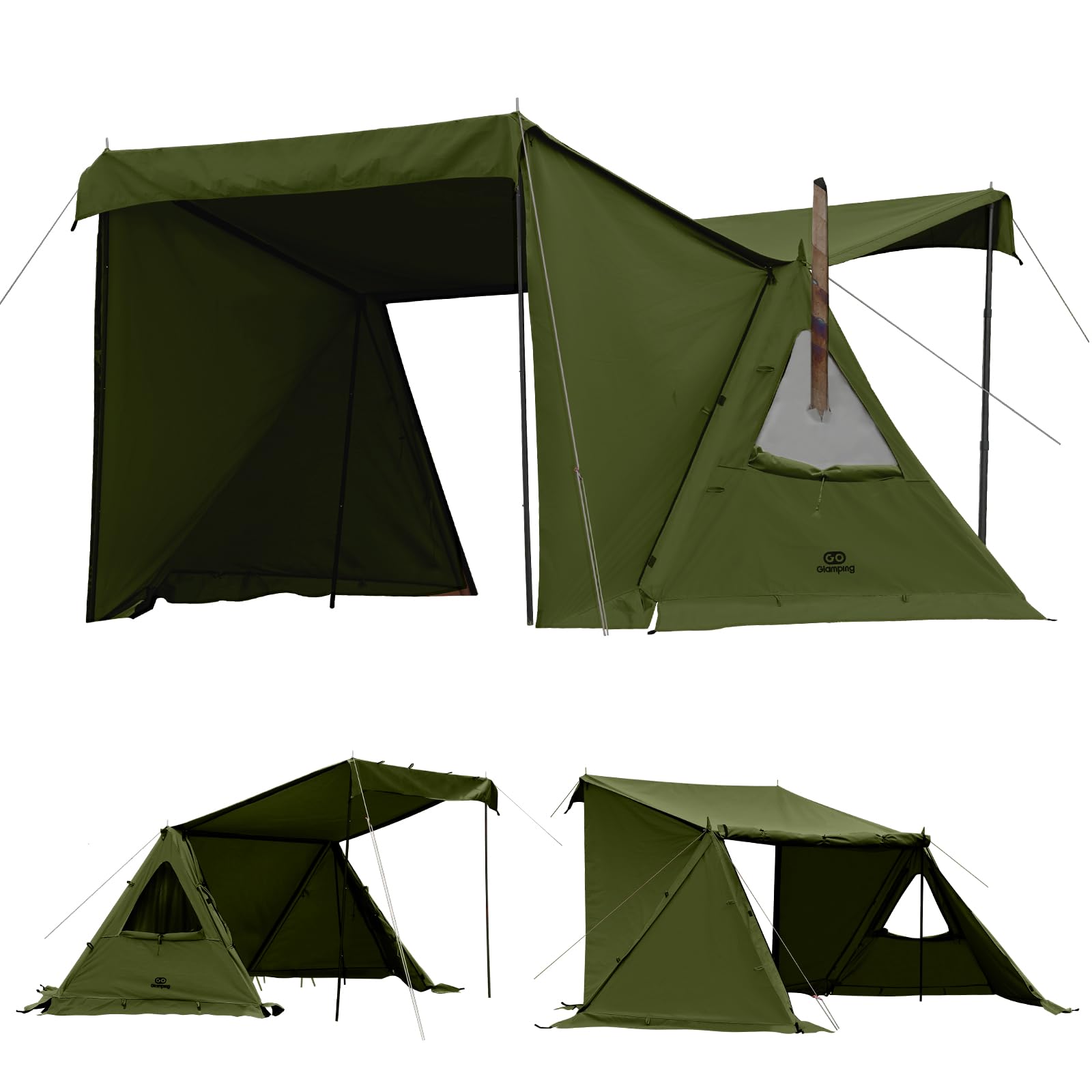 Amazon.co.jp: GOGlamping G・G PUP 2.0パップテントTC 1人用