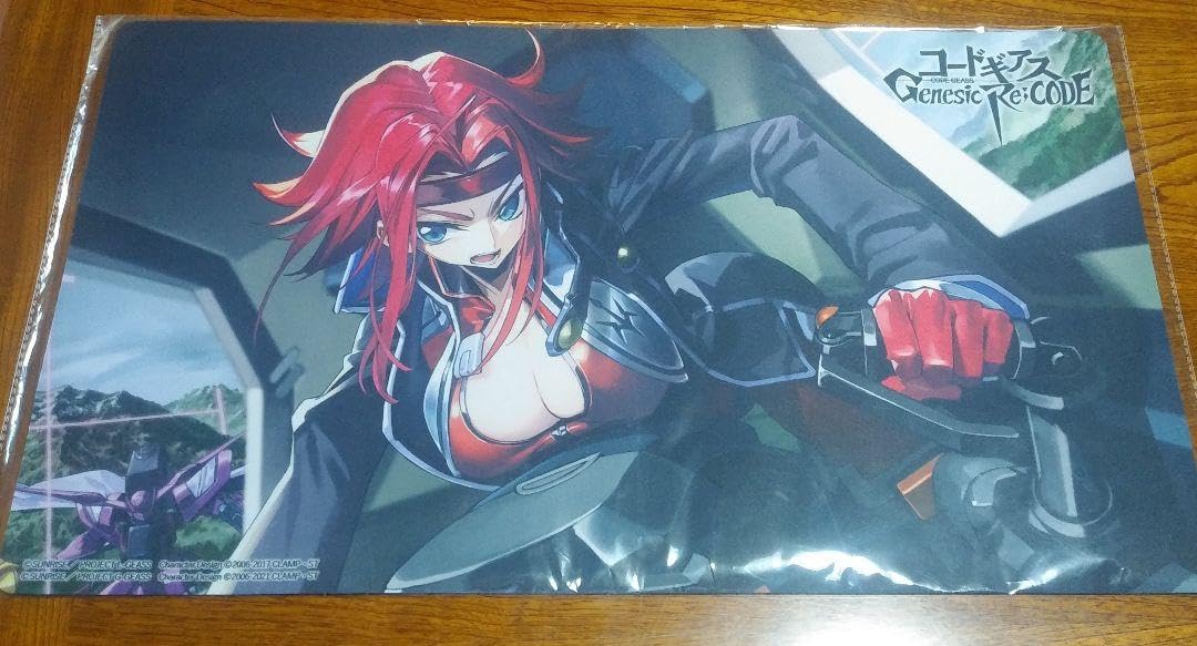 Amazon | コードギアス 紅月カレン プレイマット ラバーマット