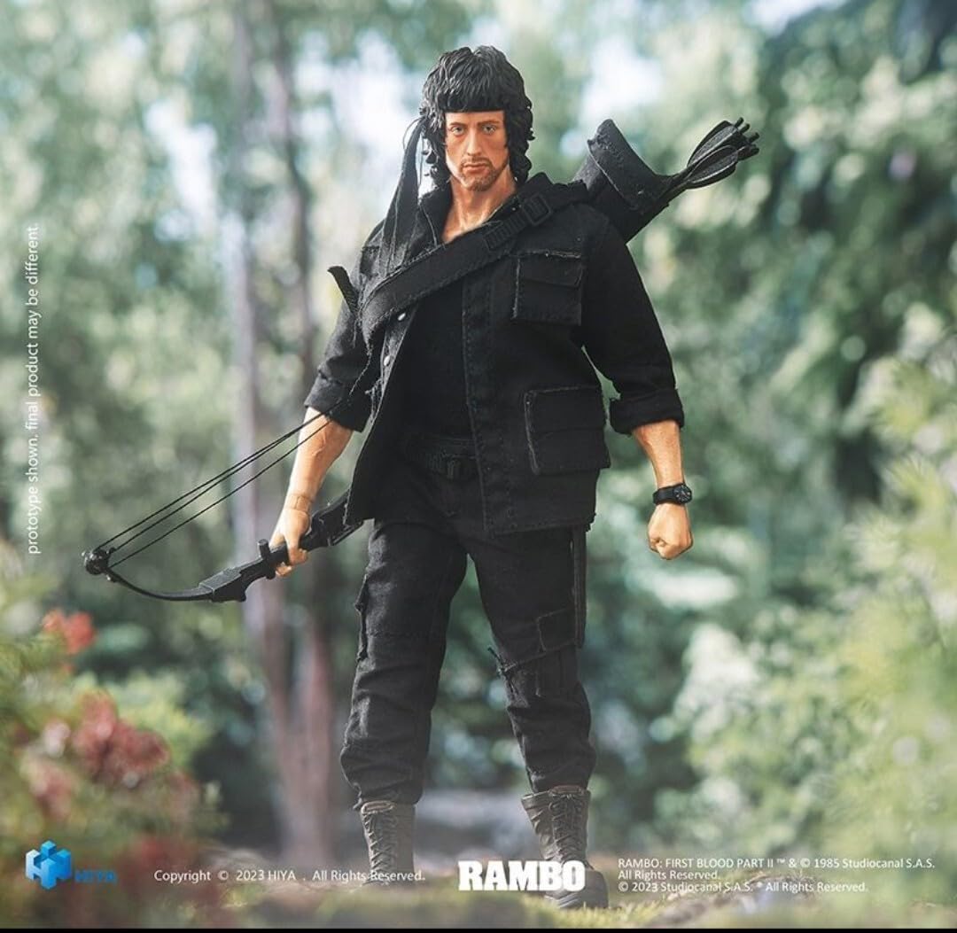 Amazon.co.jp: 1/12 シルベスター・スタローン アクションフィギュア