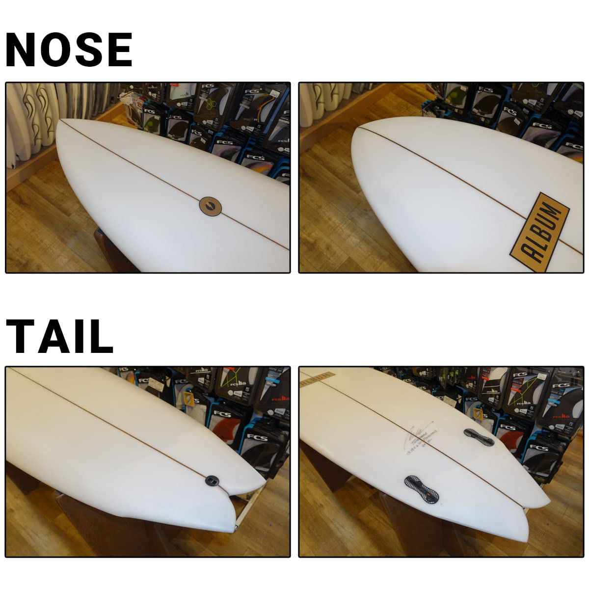 Amazon | ALBUM アルバムサーフボード TWINSMAN ツインズマン