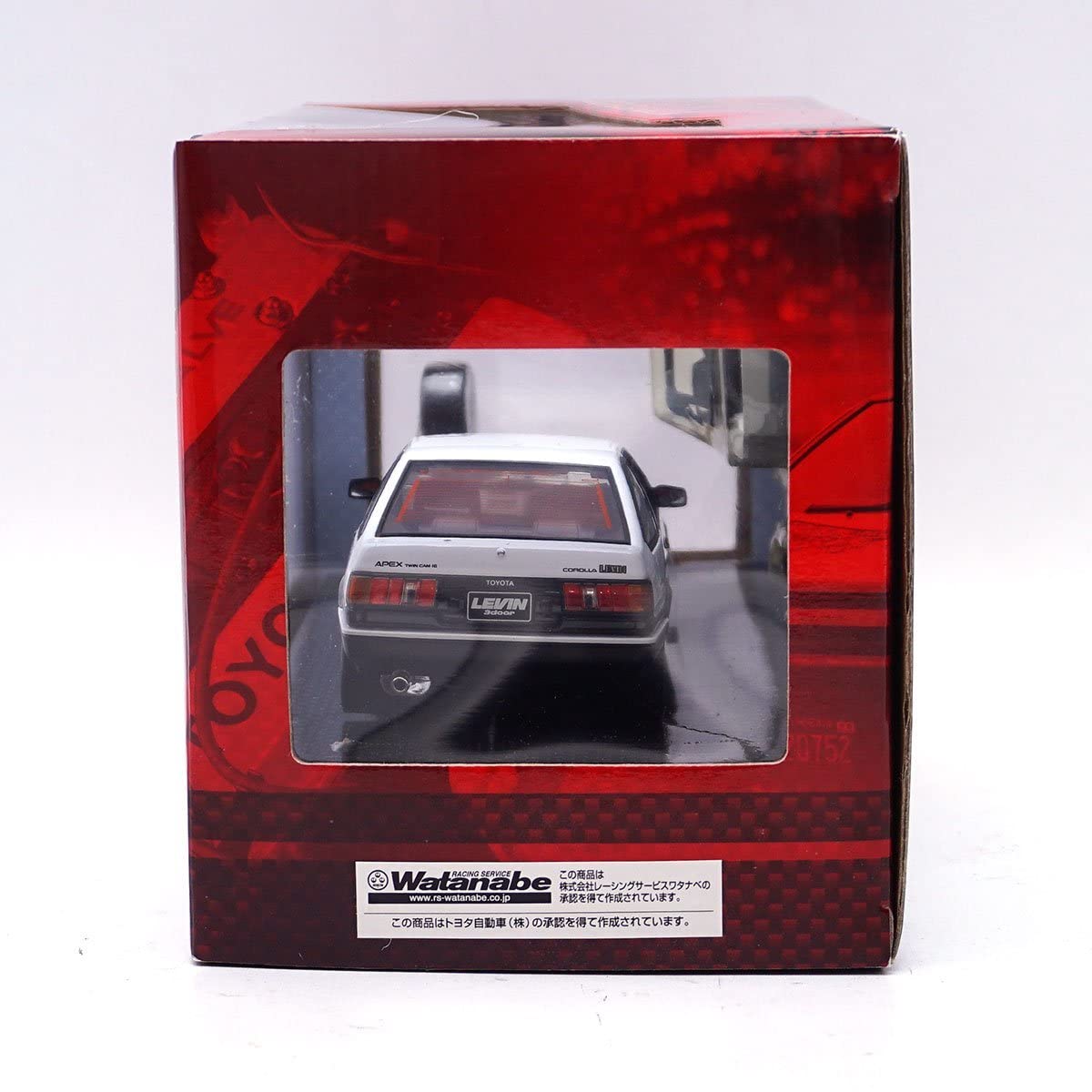 Amazon | アオシマ 1/24 DISM カローラレビン AE86 1983 ホワイト