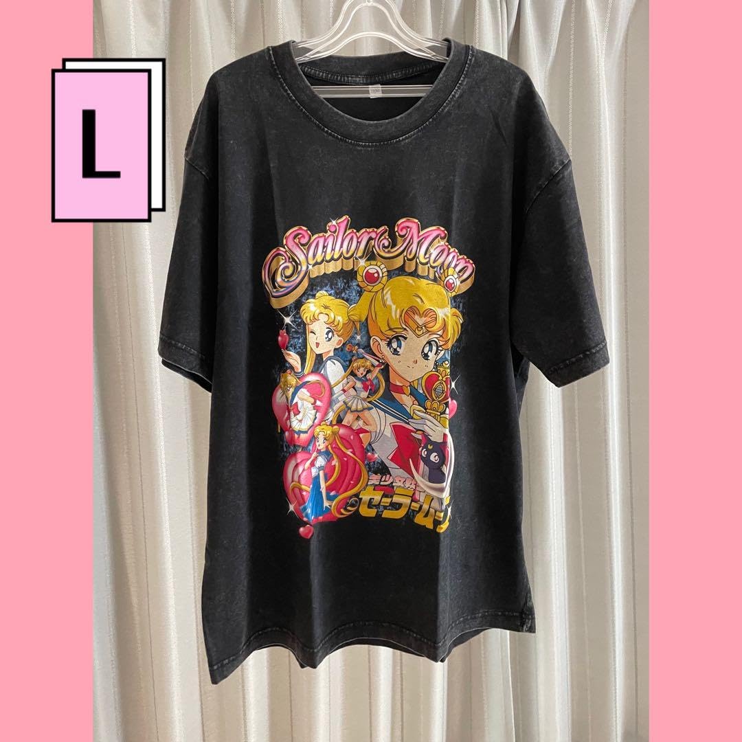 Amazon.co.jp: 美少女戦士セーラームーン 月野うさぎ 黒L ヴィンテージ