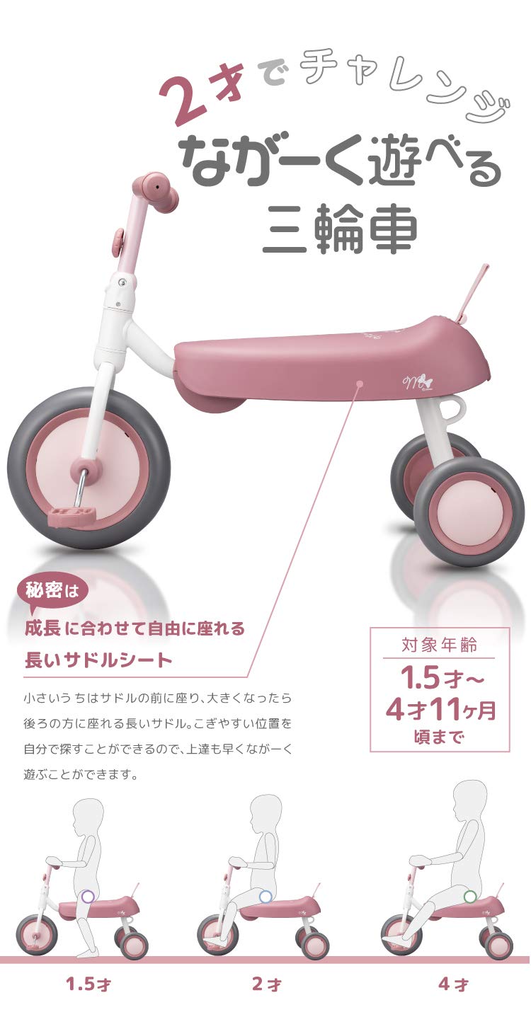 Amazon.co.jp: アイデス(Ides)D-bike dax Disney ミニー : おもちゃ