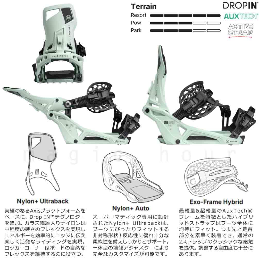 Amazon | スノーボード ビンディング ナイデッカー スーパーマチック