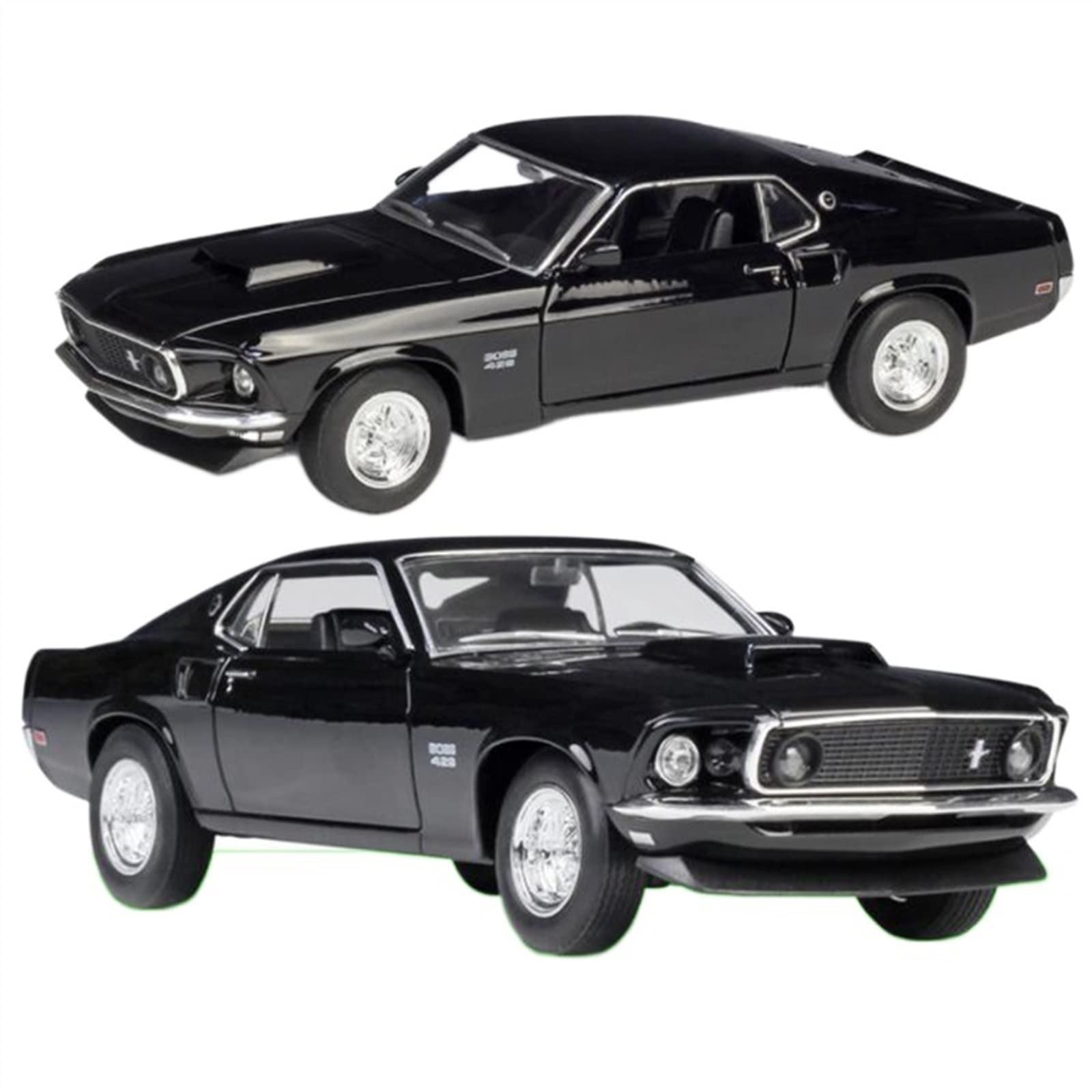 Amazon.co.jp: 車のモデル 1969 フォード マスタング ボス 429 合金